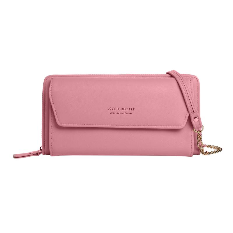 Women Wallet Large Capacity Mobile Phone Bag Card Slot Adjustable Shoulder Strapfashion Baguette Women Crossbody Bag Pu Leather, Black
Women Wallet Large Capacity Mobile Phone Bag Card Slot Adjustable Shoulder Strapfashion Baguette Women Crossbody Bag Pu Leather, Black