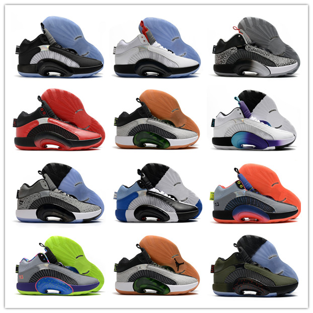 2021 New Jumpman XXXVI 35 Black And White Red Fat Tiger 22 Colours Mens Basketball Shoes For High Quality 35s Men Sports Sneakers US 40-46
2021 New Jumpman XXXVI 35 Black And White Red Fat Tiger 22 Colours Mens Basketball Shoes For High Quality 35s Men Sports Sneakers US 40-46
