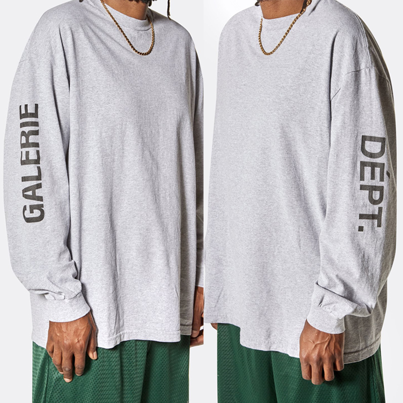 Gallery Dept. Long Sleeve T-shirts Grey Mens Casual Cotton T shirts Tee Men Women Hip Hop Streetwear MG210067, Gray
Gallery Dept. Long Sleeve T-shirts Grey Mens Casual Cotton T shirts Tee Men Women Hip Hop Streetwear MG210067, Gray