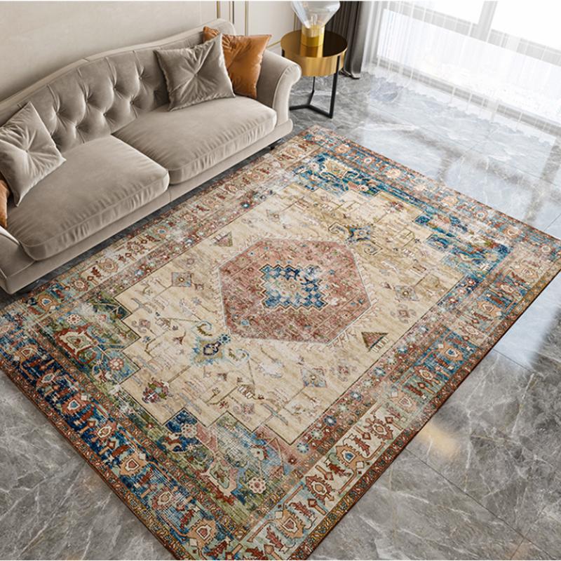 Retro Persian Carpet For Home Living Room Bedroom Fluffy Turkey Rug Sofa Coffee Table Floor Mat Study Rug Boho Decor
Retro Persian Carpet For Home Living Room Bedroom Fluffy Turkey Rug Sofa Coffee Table Floor Mat Study Rug Boho Decor