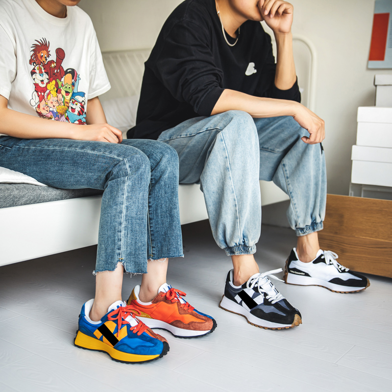 N Letter RunningShoes 327s Couple Shoes Breathable Triple Black White Orange Women Men Designershoes Trainers Outdoor Sport Lace Up Sneakers 
N Letter RunningShoes 327s Couple Shoes Breathable Triple Black White Orange Women Men Designershoes Trainers Outdoor Sport Lace Up Sneakers