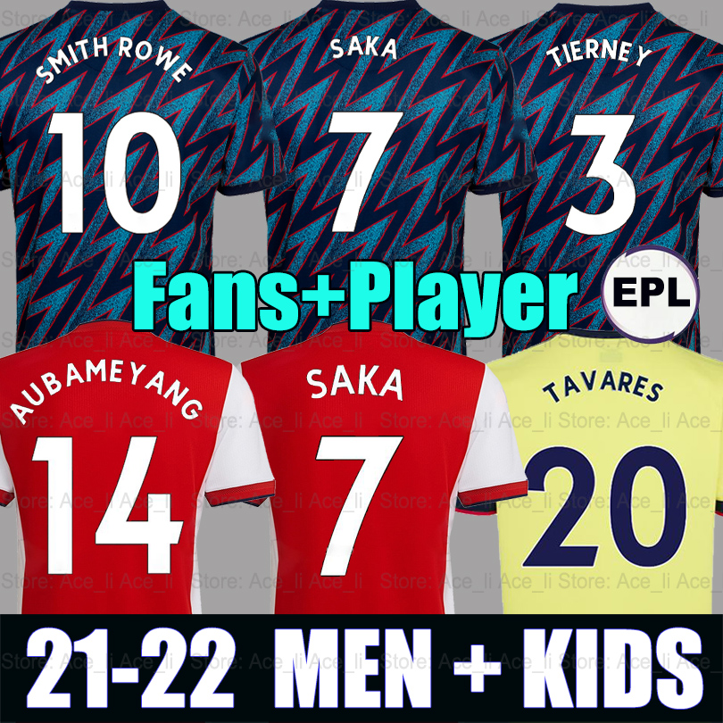21 22 SAKA AUBAMEYANG TAVARES SMITH ROWE Arsenal soccer jerseys PEPE THOMAS SAMBI LOKONGA WILLIAN NKETIAN TIERNEY football shirt 2021 2022 Camiseta de futbol, 20-21 third
21 22 SAKA AUBAMEYANG TAVARES SMITH ROWE Arsenal soccer jerseys PEPE THOMAS SAMBI LOKONGA WILLIAN NKETIAN TIERNEY football shirt 2021 2022 Camiseta de futbol, 20-21 third