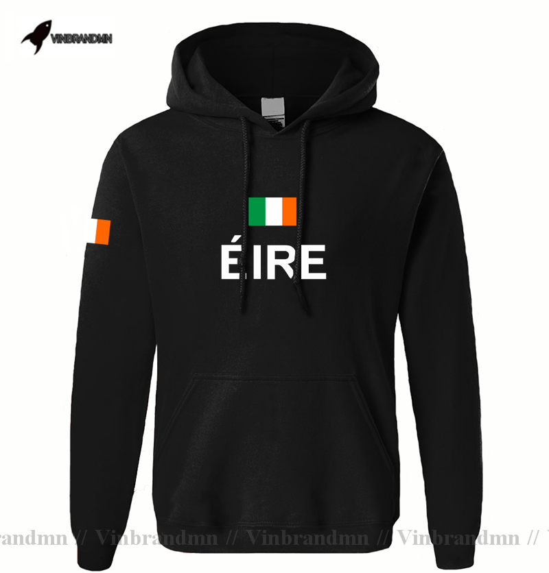 Men's Hoodies & Sweatshirts Ireland Men Sweatshirt Sweat Hip Hop Streetwear Socceres Jerseyes Footballer Tracksuit Nation Irish Flag Eire IE