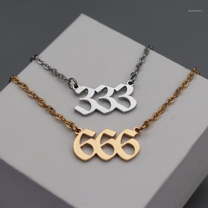 Chains Angel Number Nelace 111 222 333 444 555 666 777 888 999 Devil Pendant Stainl Steel Choker Women Men BFF Jewelry
Chains Angel Number Nelace 111 222 333 444 555 666 777 888 999 Devil Pendant Stainl Steel Choker Women Men BFF Jewelry