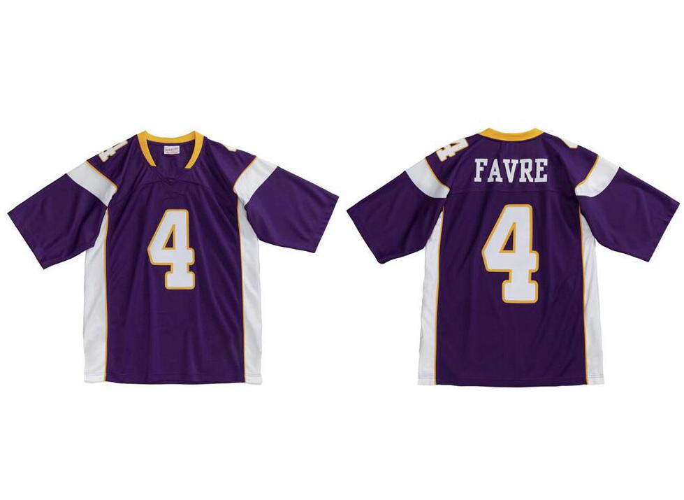 Stitched football Jersey 4 Brett Favre 2010 Mitchell & Ness retro Rugby jerseys Men Women Youth S, Stitched jersey
Stitched football Jersey 4 Brett Favre 2010 Mitchell & Ness retro Rugby jerseys Men Women Youth S, Stitched jersey