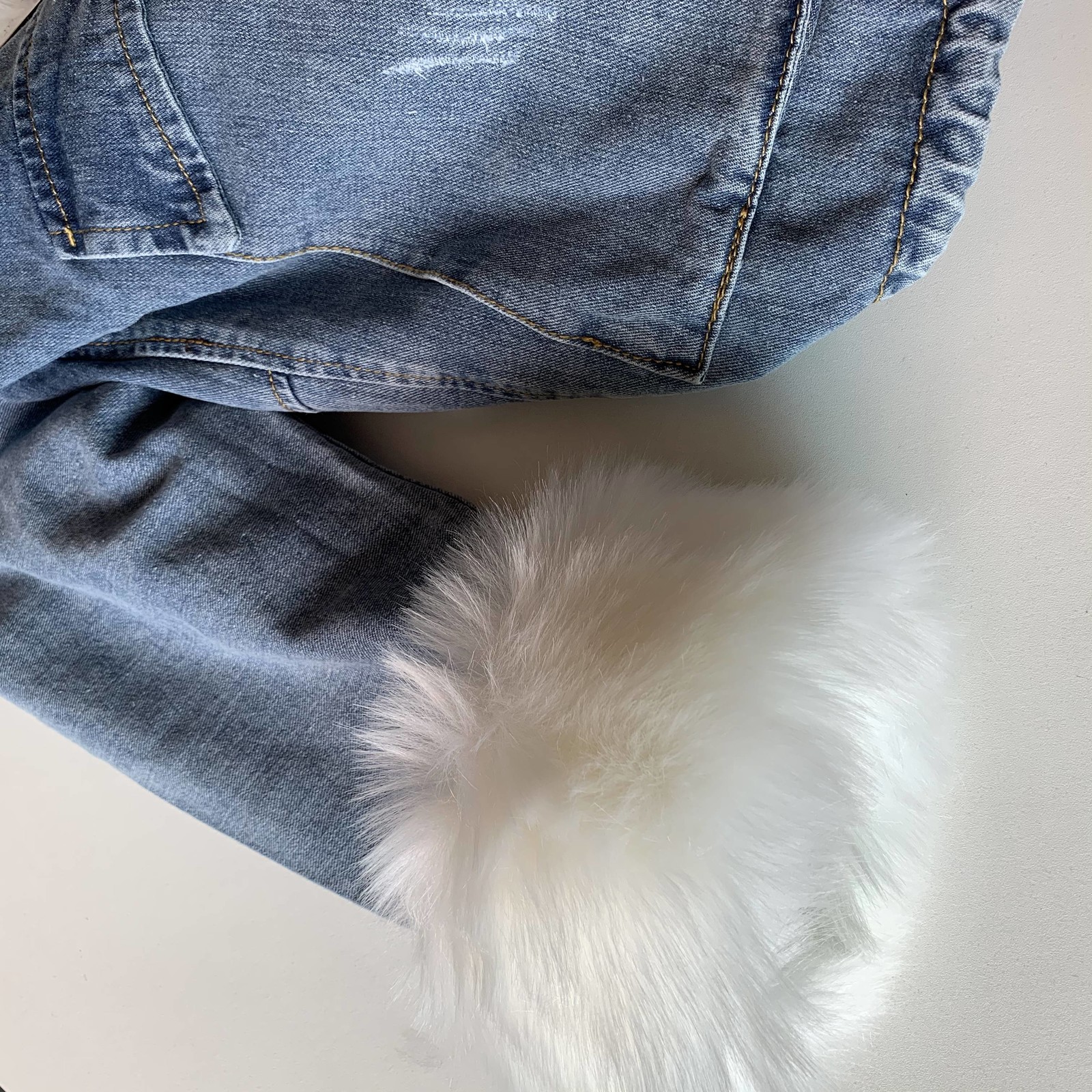 Denim Jacket Women - Stylish Casual Long Sleeve Short Thick Coat, Elegant Winter Outwear For Office Ladies B2