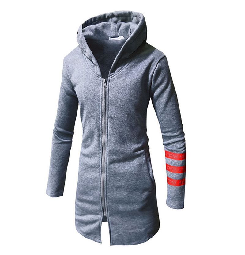 Hoodies MOOWNUC Autumn Casual Streetwears Men's Clothes Striped Hats Long Fashion British Style Street dress Hoodeds Hombre 201020