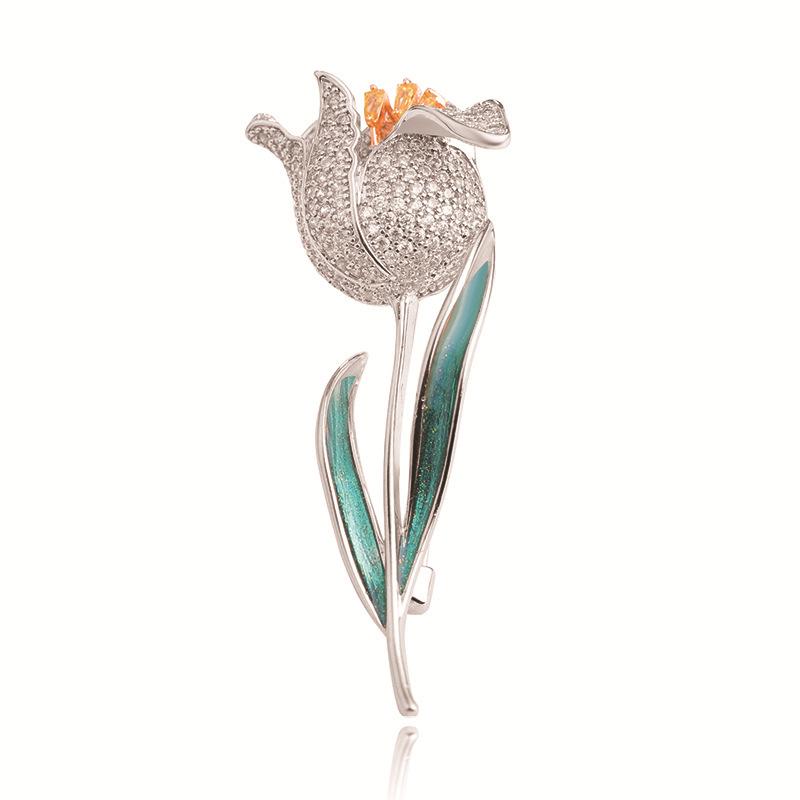 Pins, Brooches Neatie Kiddie Korean Version Of Temperament Accessories Wild Rose Brooch Pin With Zircon Women
Pins, Brooches Neatie Kiddie Korean Version Of Temperament Accessories Wild Rose Brooch Pin With Zircon Women