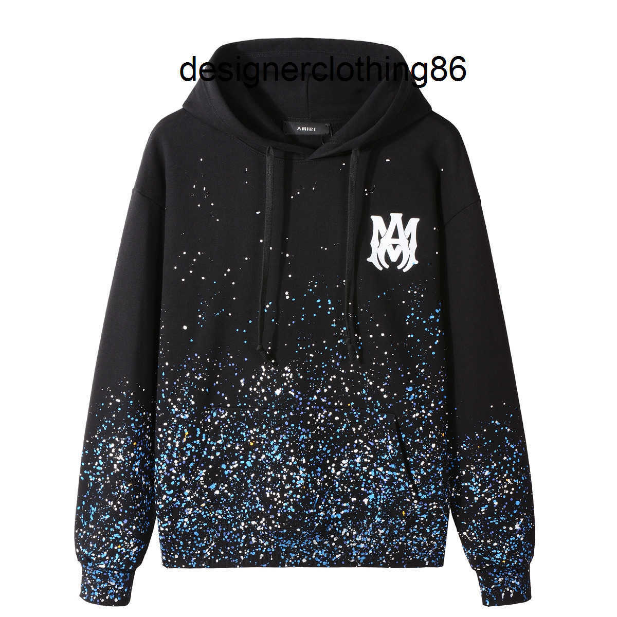 mens hoodies designers amiry brand spring black Pullover Hooded Sweater men's loose splash painting coat M8XC
mens hoodies designers amiry brand spring black Pullover Hooded Sweater men's loose splash painting coat M8XC