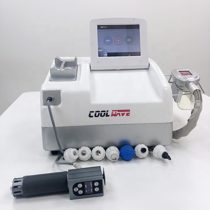 shock wave Physiotherhapy machine with Cryolipolysis Fat freezing Slimming machine 2 in one machine