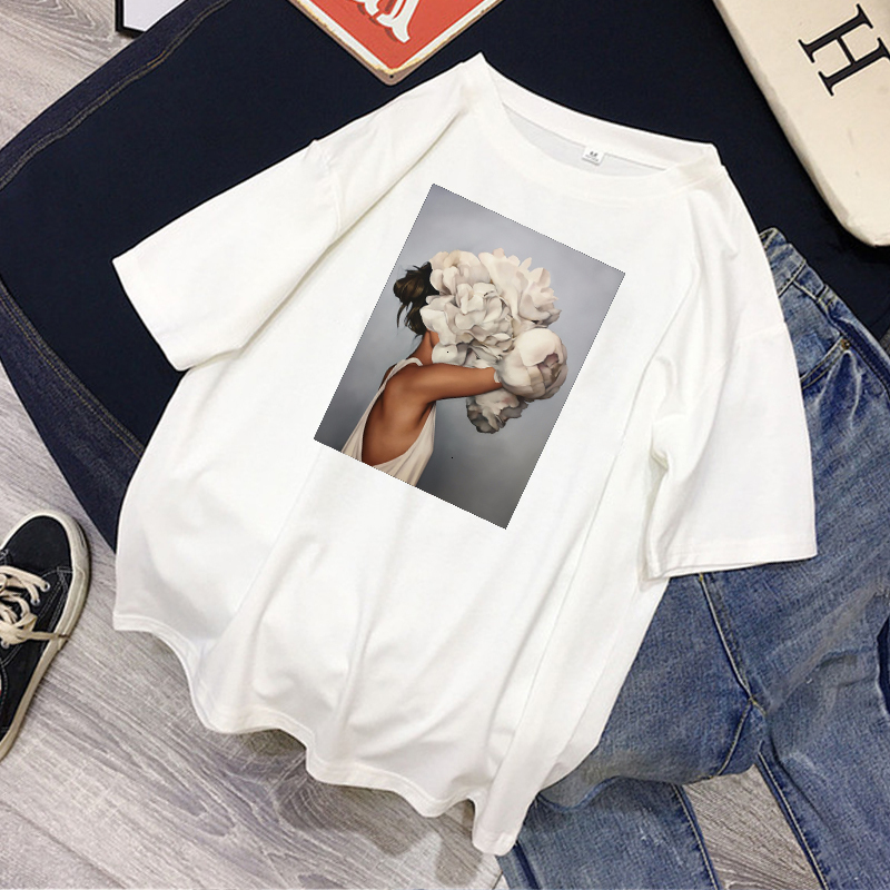 2021 New Fashion t Shirt Women Sexy Flowers Feather Printed Casual Harajuku Tshirt O-neck 100% Cotton Aesthetics Tops Tees Camiseta Muj U9W1, 175-yellow
2021 New Fashion t Shirt Women Sexy Flowers Feather Printed Casual Harajuku Tshirt O-neck 100% Cotton Aesthetics Tops Tees Camiseta Muj U9W1, 175-yellow