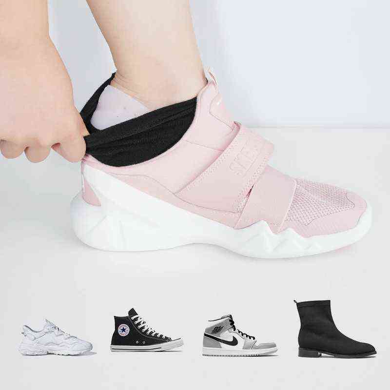 Invisible Height Increases Insole Women Men's Heel Pad Silicone Neutral Orthopedic Foot Massage Elastic Breathable Firm Insole H1106