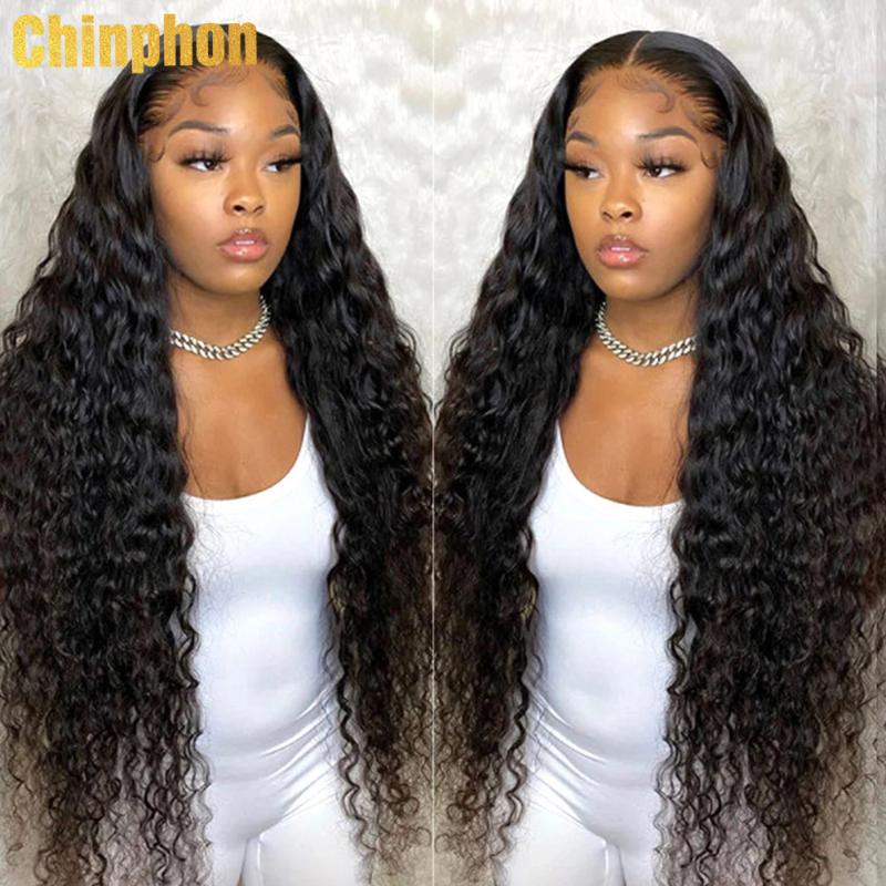Human Hair Wigs Brazilian Deep Wave Lace Frontal Wig With Baby Hair Natural Black Remy Glueless Wig PrePlucked 150%, As pic
Human Hair Wigs Brazilian Deep Wave Lace Frontal Wig With Baby Hair Natural Black Remy Glueless Wig PrePlucked 150%, As pic