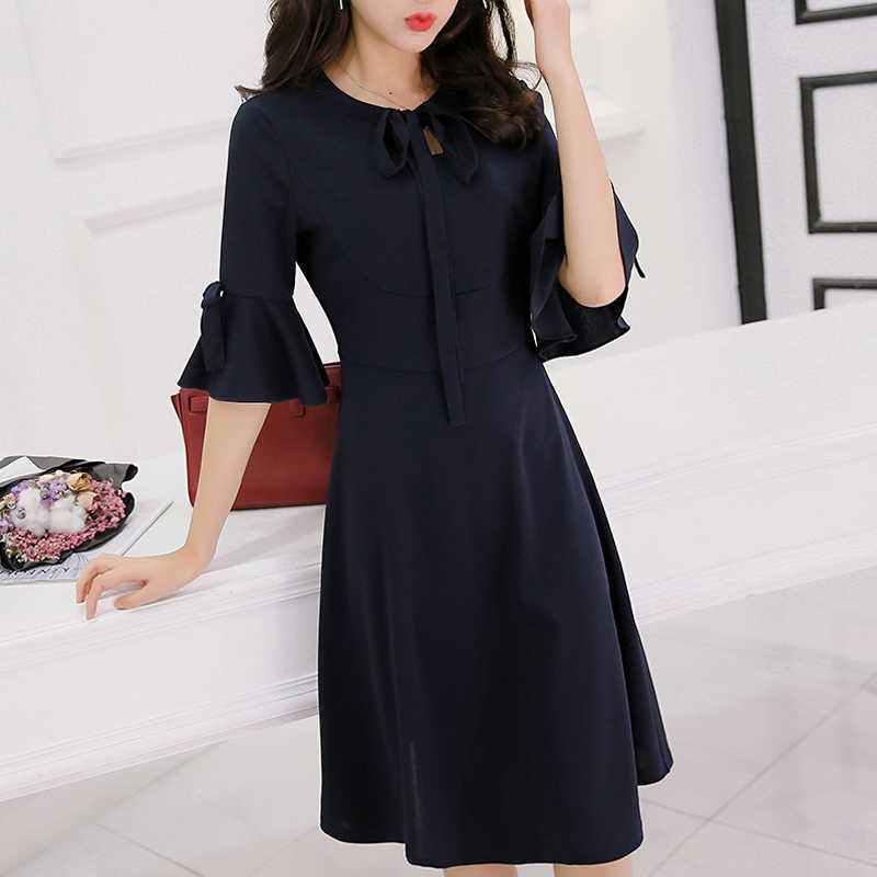 Dresses For Women Woman Dress Vestidos Short Sleeve Summer Dress Women V-Neck Chiffon Women Dress Vestido De Mujer D621 210602