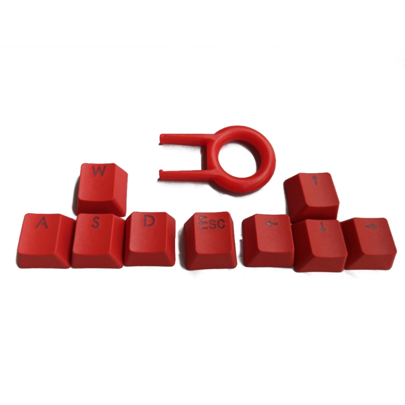9 Keys PBT Backlit Keycaps WASD/ESC/Direction Cherry MX Keycaps With Key Cap Puller For MX Switches Backlit Mechanical Gaming