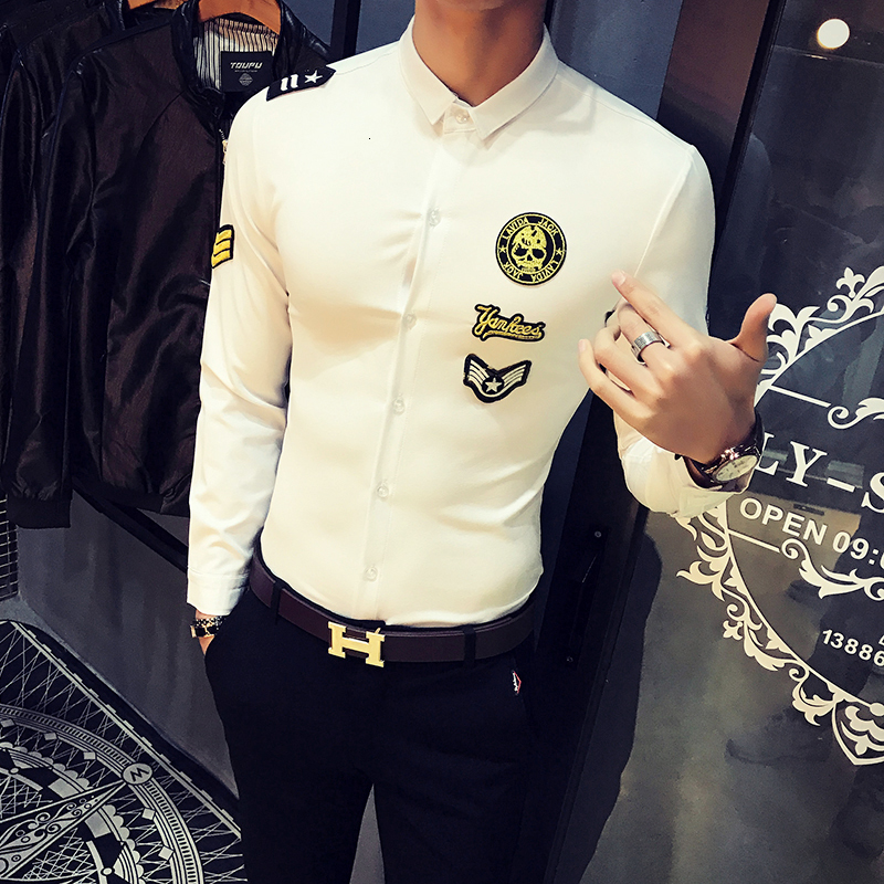 New Mais Tamanho 5xl-s Primavera Nova Manga Longa Comissrio De Bordo Uniforme Camisas Roupas Masculinas 2021 Simples Fino Ajuste Casual Fest, Black
New Mais Tamanho 5xl-s Primavera Nova Manga Longa Comissrio De Bordo Uniforme Camisas Roupas Masculinas 2021 Simples Fino Ajuste Casual Fest, Black