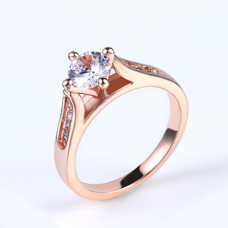 Cluster Rings Classic Cubic Zirconia 1ct Wedding Finger Ring For Women Rose Gold Color Crystal Paved Fashion Jewelry Aneis Anillos DWR065, Golden;silver
Cluster Rings Classic Cubic Zirconia 1ct Wedding Finger Ring For Women Rose Gold Color Crystal Paved Fashion Jewelry Aneis Anillos DWR065, Golden;silver