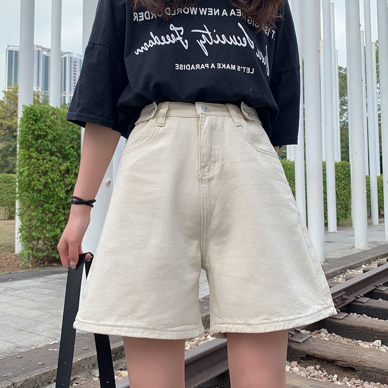 2021 Woman Jeans Shorts Clothes High Waisted Summer Streetwear Baggy Wide Leg Vintage Fashion the New Black Harajuku Pants Pj4f, Beige
2021 Woman Jeans Shorts Clothes High Waisted Summer Streetwear Baggy Wide Leg Vintage Fashion the New Black Harajuku Pants Pj4f, Beige