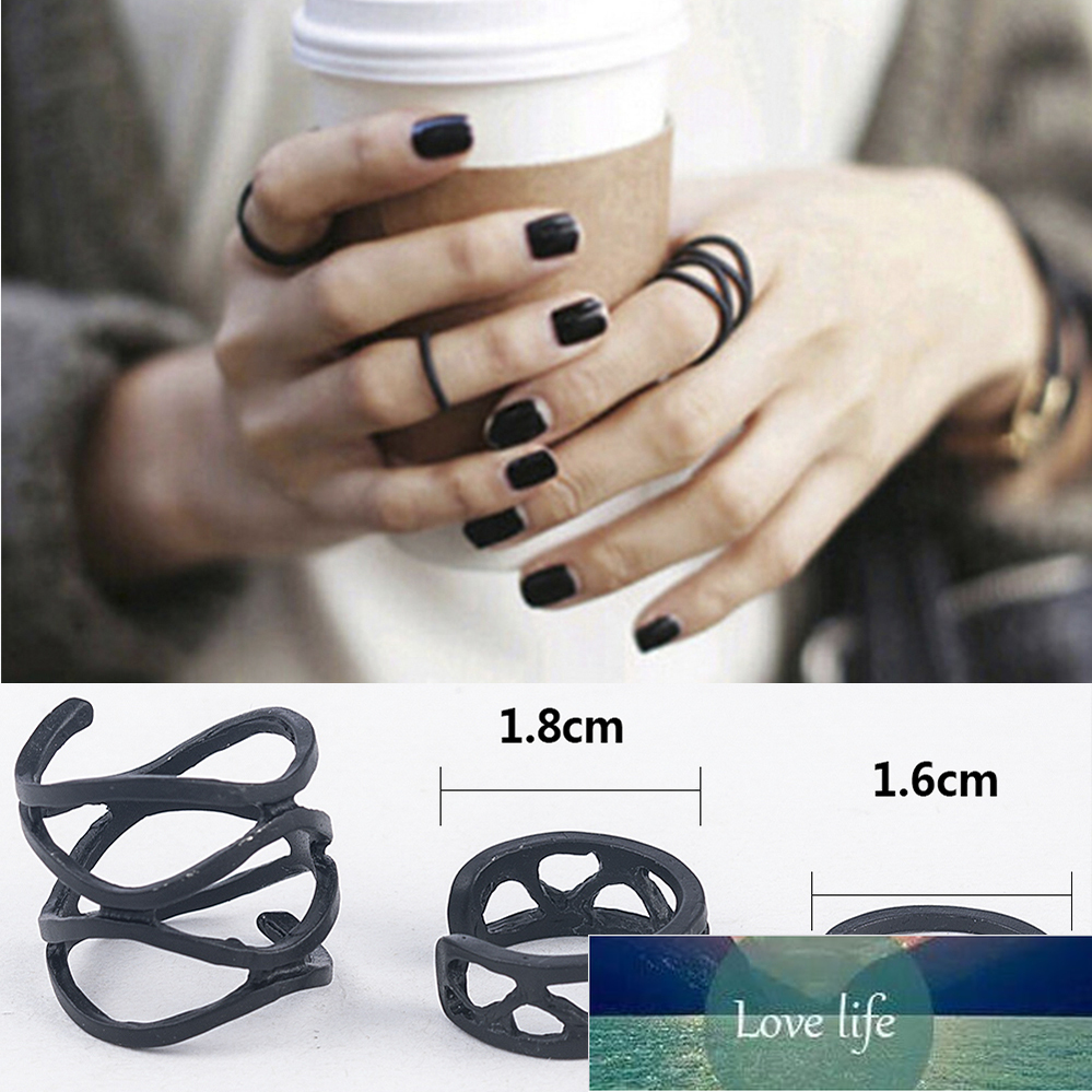 3Pcs Punk Multilayer Hollow Cross Midi Finger Tip Rings Female Black Stack Plain Above Knuckle Ring Set For Women Anel Factory price expert design Quality Latest
3Pcs Punk Multilayer Hollow Cross Midi Finger Tip Rings Female Black Stack Plain Above Knuckle Ring Set For Women Anel Factory price expert design Quality Latest