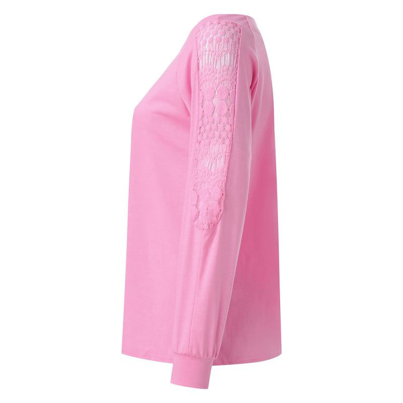 Barber T Shirt Women Long Sleeve O-Neck Hairdresser Weapon T-shirt Woman scissors Clothing Tops Girl Casual Loose Lace Top Tees 210302
