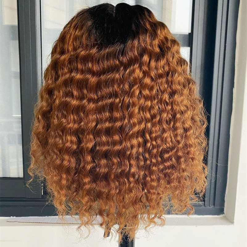 Afro Kinky Curly Synthetic Wig 12 inches Simulation Human Hair Wigs For Black Women B2624