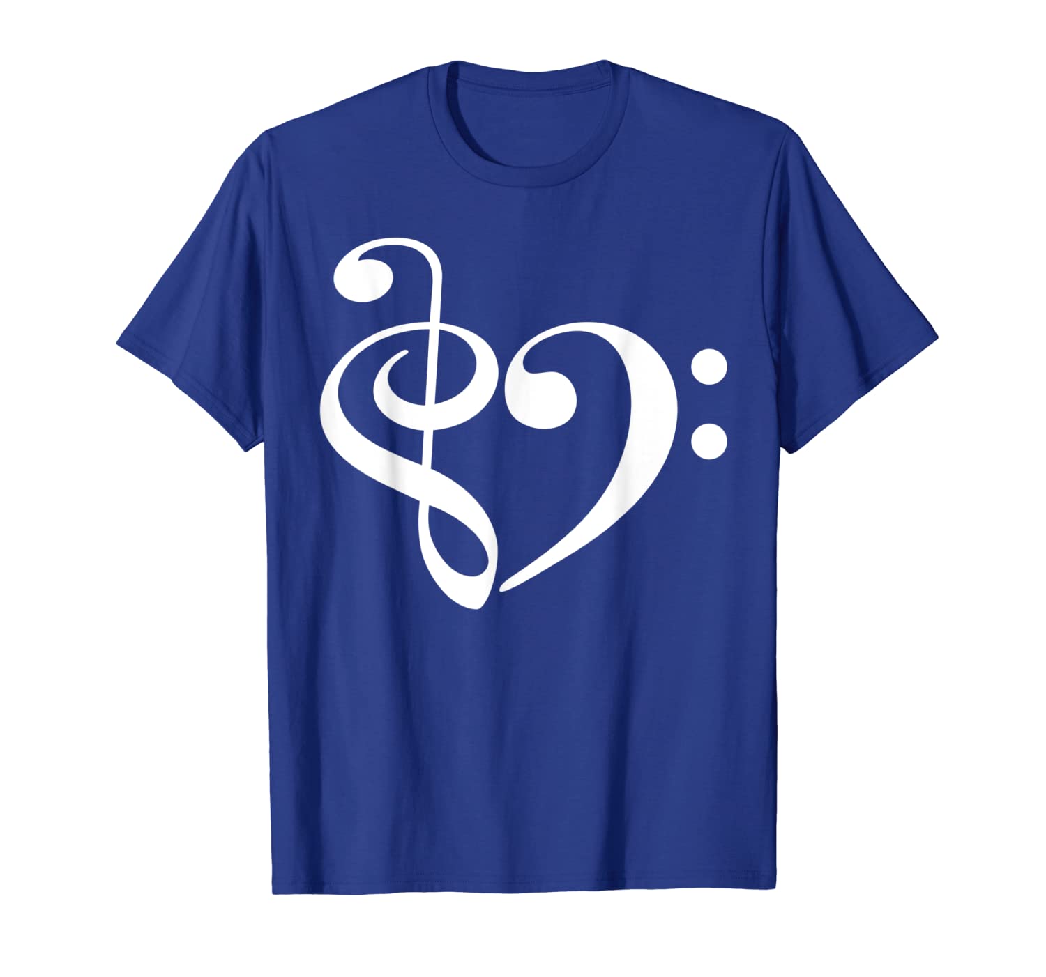 Treble Clef Bass Clef Heart Music Lover T-Shirt, White;black
Treble Clef Bass Clef Heart Music Lover T-Shirt, White;black