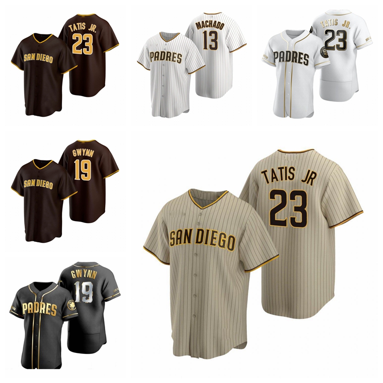 Baseball Jerseys 23 Fernando Tatis Jr 13 Manny Machado 19 Tony Gwynn men women youth size S-4XL San DiegoPadresJersey, Nk logo
Baseball Jerseys 23 Fernando Tatis Jr 13 Manny Machado 19 Tony Gwynn men women youth size S-4XL San DiegoPadresJersey, Nk logo