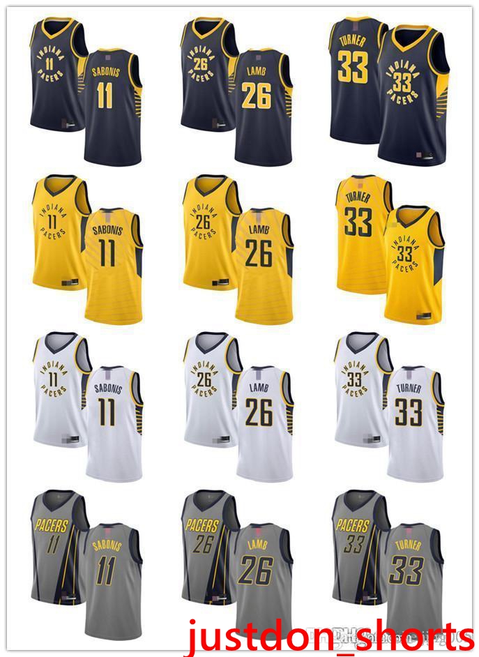 NCAA Mens Womens Youth Indiana Pacers 26 Jeremy Lamb 33 Myles Turner 11 Domantas Sabonis White yellow navy custom Basketball Jer, Black
NCAA Mens Womens Youth Indiana Pacers 26 Jeremy Lamb 33 Myles Turner 11 Domantas Sabonis White yellow navy custom Basketball Jer, Black