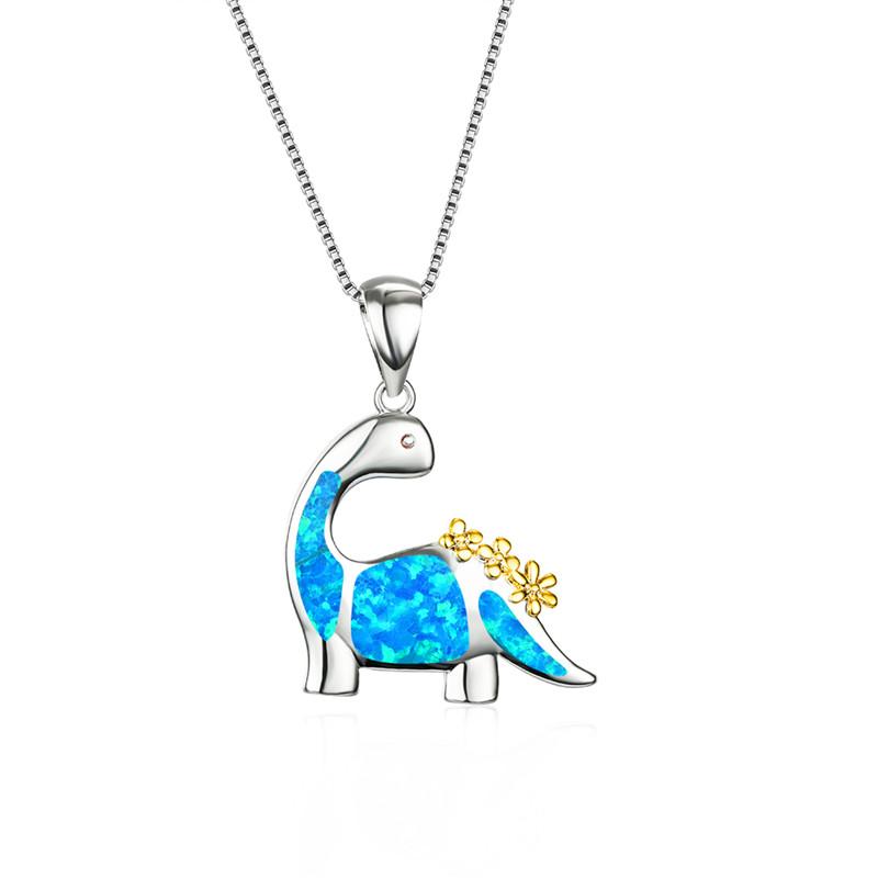 Pendant Necklaces Cute Female Gold Flower Necklace Fashion Blue White Opal For Women Animal Dinosaur Wedding
Pendant Necklaces Cute Female Gold Flower Necklace Fashion Blue White Opal For Women Animal Dinosaur Wedding