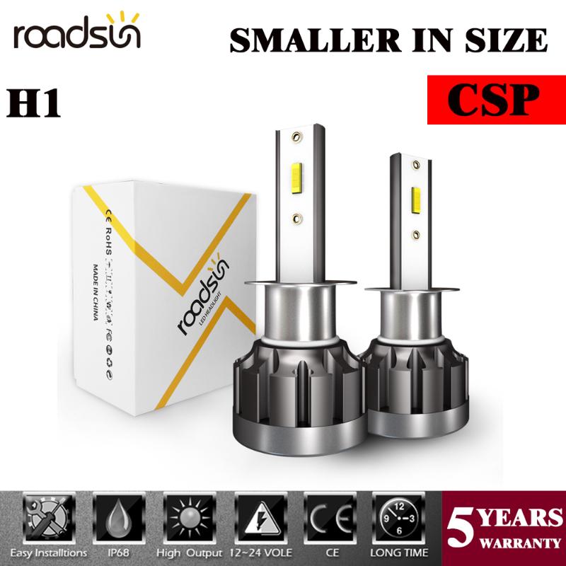 Car Headlights 2PCS/Set CSP Mini Headlight Lamp H1 LED Bulbs Headlamps Kit 6000k Light 12V 40W 8000LM Small Size No Fan High Power
Car Headlights 2PCS/Set CSP Mini Headlight Lamp H1 LED Bulbs Headlamps Kit 6000k Light 12V 40W 8000LM Small Size No Fan High Power