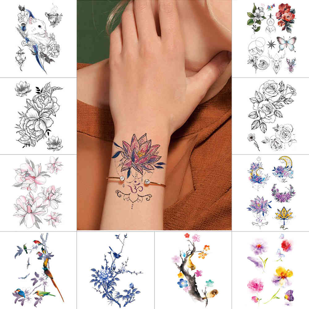 Flower butterfly temporary sticker Love Chest waterproof Red rose Small tattoo stickers for men women
Flower butterfly temporary sticker Love Chest waterproof Red rose Small tattoo stickers for men women
