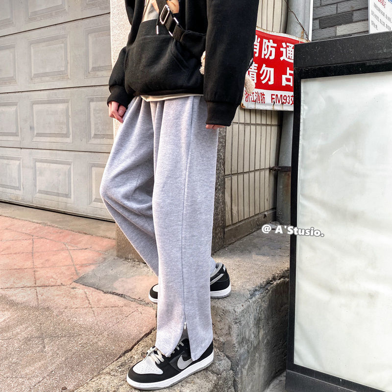 2021 New Spring Knitted Wide-leg Men's Fashion Casual Men Streetear Korean Loose Hip-hop Straight Pants Mens Trousers M-2xl 6qoa, Khaki
2021 New Spring Knitted Wide-leg Men's Fashion Casual Men Streetear Korean Loose Hip-hop Straight Pants Mens Trousers M-2xl 6qoa, Khaki