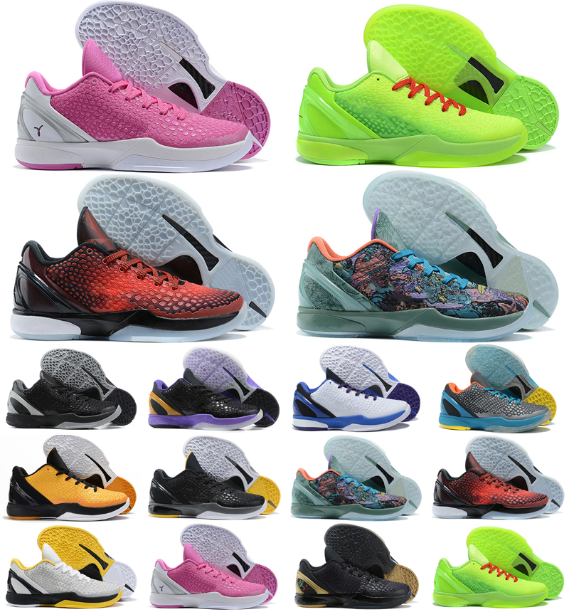 Black Mamba VI 6 Mens Basketball shoes GRINCH Men sports ZK6 Think Pink Green Steelers Draft Day Prelude trainers sneakers 40-46, As picture 8
Black Mamba VI 6 Mens Basketball shoes GRINCH Men sports ZK6 Think Pink Green Steelers Draft Day Prelude trainers sneakers 40-46, As picture 8