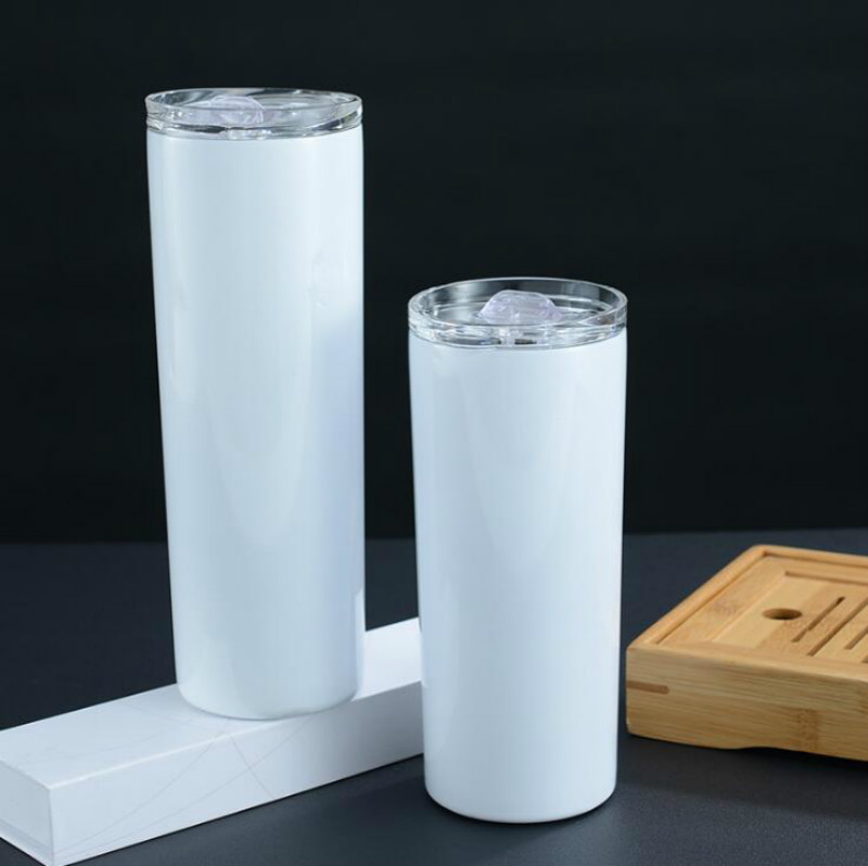 20oz 30oz Skinny Tumblers Blank Sublimation Slim Cup Coffee Mugs with Lid and Plastic Straw Beer Mugs SEA SHIPPING
20oz 30oz Skinny Tumblers Blank Sublimation Slim Cup Coffee Mugs with Lid and Plastic Straw Beer Mugs SEA SHIPPING
