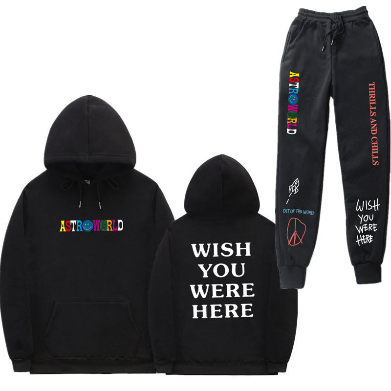 Hot-Selling Travis Scott Astroworld hoodies pants trousers Suit fashion letter print Hoodie streetwear Man woman Pullover Sweatshirt
Hot-Selling Travis Scott Astroworld hoodies pants trousers Suit fashion letter print Hoodie streetwear Man woman Pullover Sweatshirt