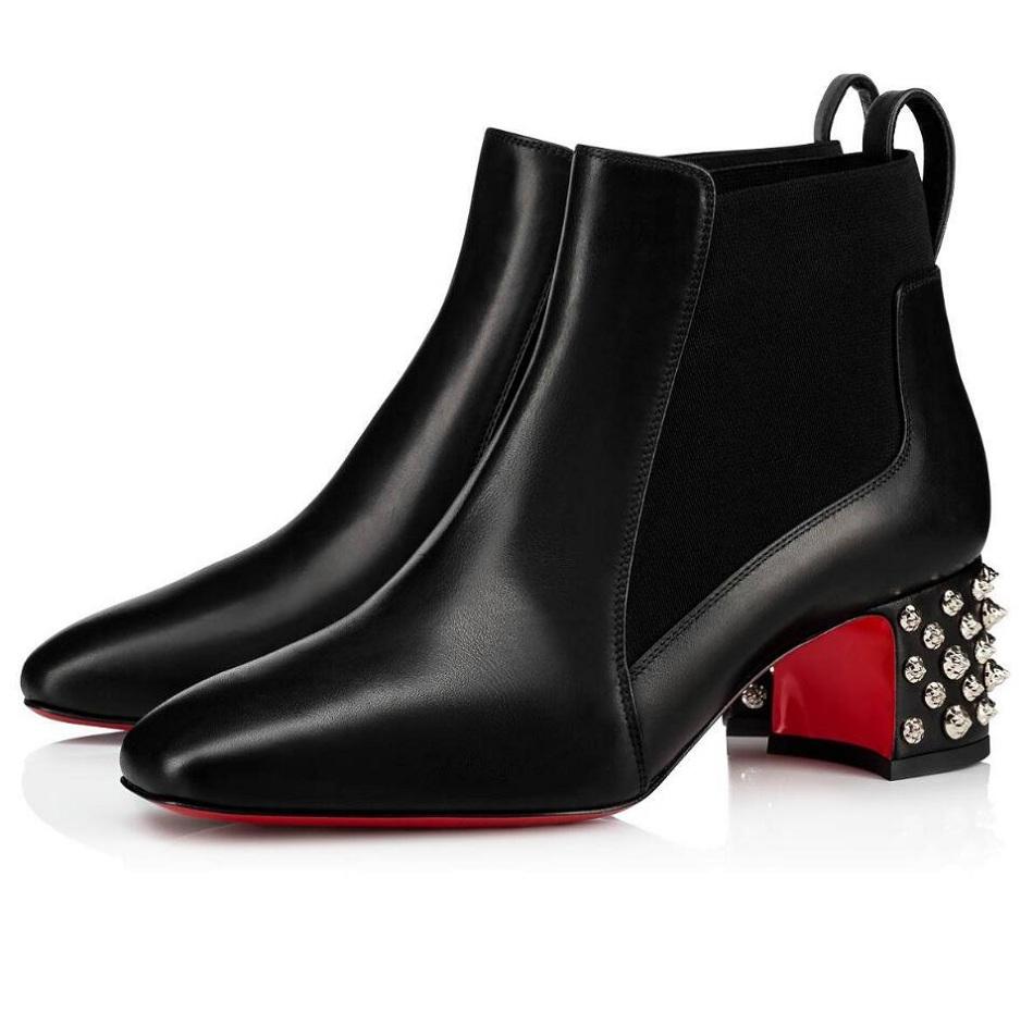 Winter Fashion Boots Women's Elegant Brands Red soles Study Booty Lady Bottes Studs Dress Party Wedding High Heels Perfect Booties EU35-43 Box
Winter Fashion Boots Women's Elegant Brands Red soles Study Booty Lady Bottes Studs Dress Party Wedding High Heels Perfect Booties EU35-43 Box
