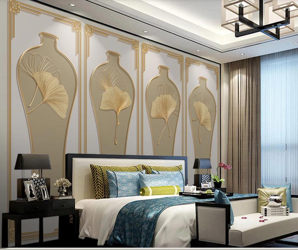 Custom gold leaf wallpapers modern wallpaper for living room 3d stereoscopic wallpaper
Custom gold leaf wallpapers modern wallpaper for living room 3d stereoscopic wallpaper