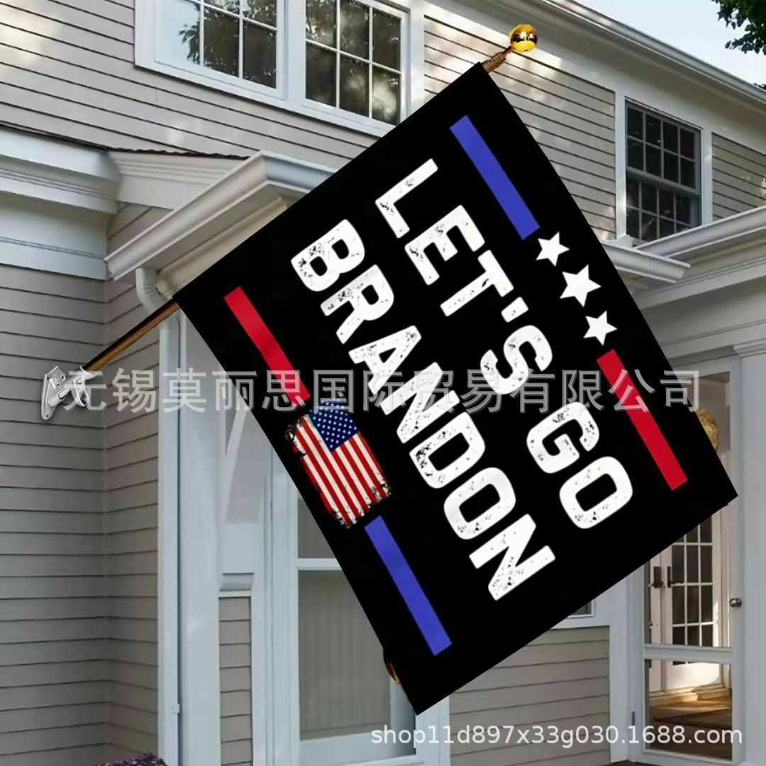 60 * 90cm Let's Go Brandon Flag Garden Yard Flags Anti Biden Publicity Parade US Flag Letters Printed Banner United States Home Garden
60 * 90cm Let's Go Brandon Flag Garden Yard Flags Anti Biden Publicity Parade US Flag Letters Printed Banner United States Home Garden