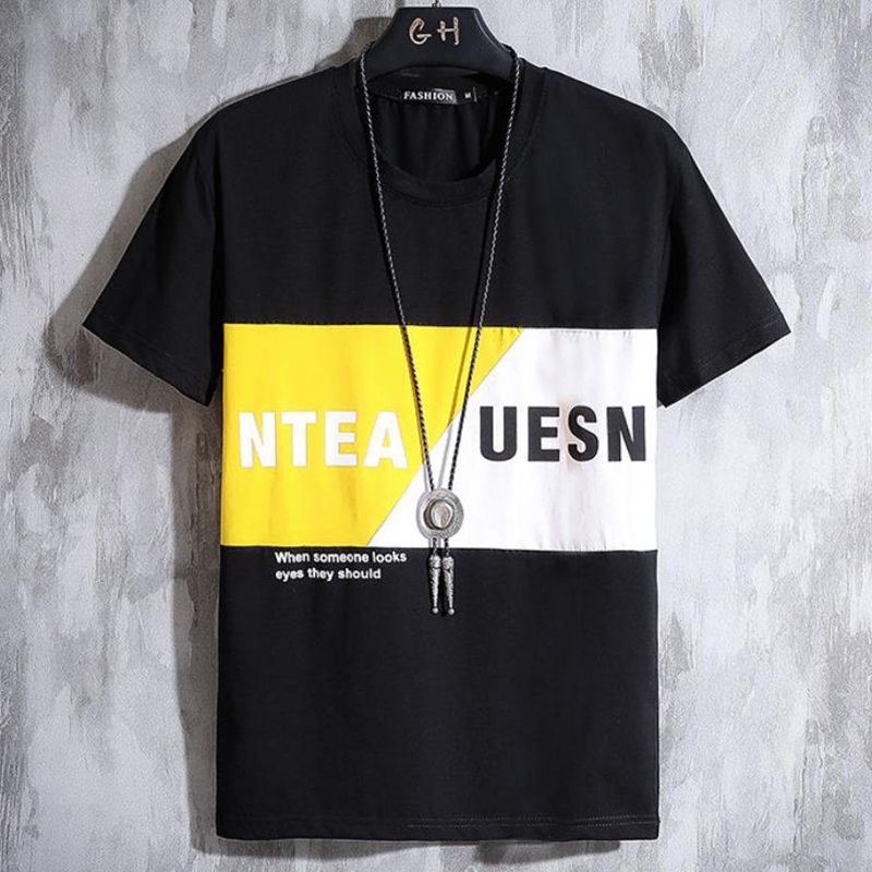 2021 Men T-shirt Hip Hop Boom Printed Summer O-NECK Male Casual tshirt Oversize Rock Hip-Hop Hot Style Plus Size 3XL 210225