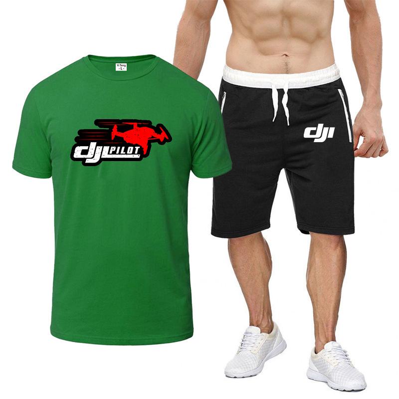 Men's Tracksuits 2021 Dji Professional Pilot Drone Men Cotton Harajuku Casual Sport T-Shirt Shorts Ordinary Print Handsome Comfortable Suit, Gray
Men's Tracksuits 2021 Dji Professional Pilot Drone Men Cotton Harajuku Casual Sport T-Shirt Shorts Ordinary Print Handsome Comfortable Suit, Gray