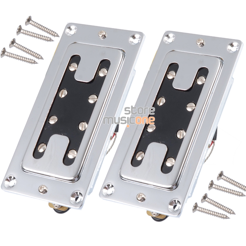Mini Style Two Line 8 Hole 4 String Electric Bass Humbucker Pickup Chrome
Mini Style Two Line 8 Hole 4 String Electric Bass Humbucker Pickup Chrome