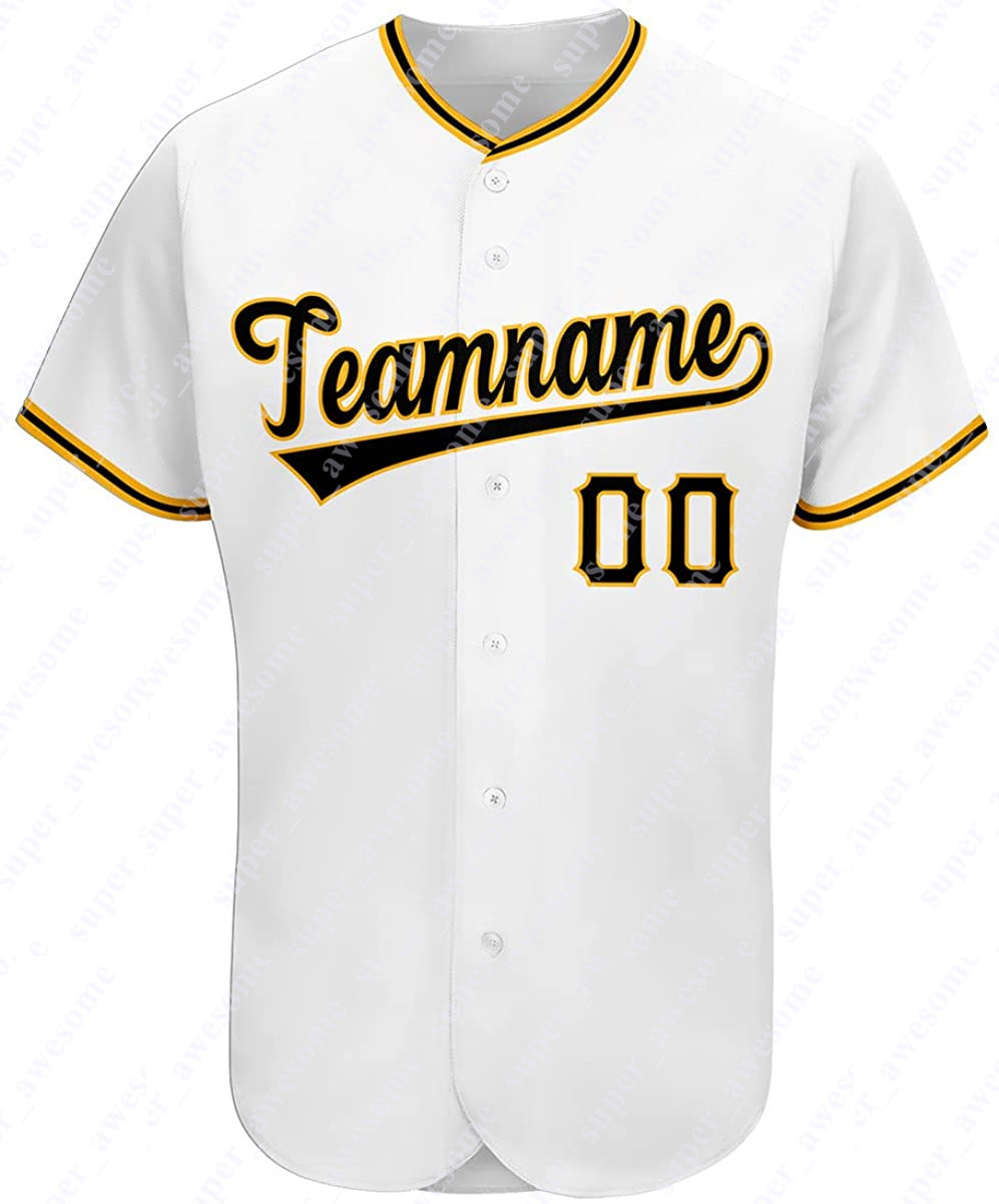 Custom Baseball Jersey Personalized Printed Hand Stitched HAIDAO White Jerseys Men Women Youth
Custom Baseball Jersey Personalized Printed Hand Stitched HAIDAO White Jerseys Men Women Youth