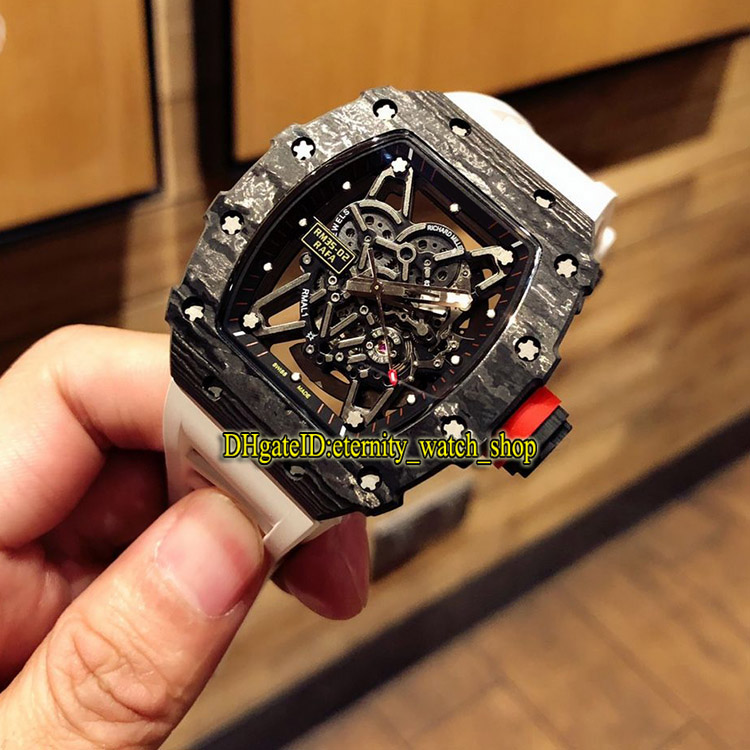 ZF V2 Version 35-02 035 NTPT Whole Carbon Fiber Case Skeleton Dial Japan NH Automatic RM035 Mens Watch White Rubber eternity Best Watches, Box
ZF V2 Version 35-02 035 NTPT Whole Carbon Fiber Case Skeleton Dial Japan NH Automatic RM035 Mens Watch White Rubber eternity Best Watches, Box