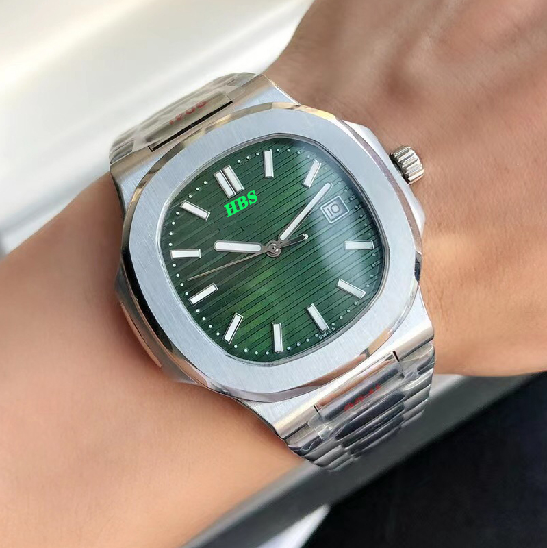 Men Automatic Watch High Quality 5177 New Green Dial 40MM Mechanical Sports Business Calendar Stainless Steel Waterproof Luminous PK Wristwatch montre de luxe, As shown
Men Automatic Watch High Quality 5177 New Green Dial 40MM Mechanical Sports Business Calendar Stainless Steel Waterproof Luminous PK Wristwatch montre de luxe, As shown