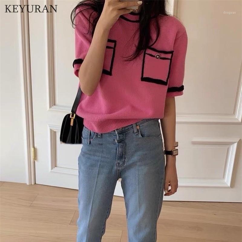 Women's T-Shirt Fashion Knitted 2021 Temperament Sweater Short-sleeved Loose All-match Top Dress, Short white
Women's T-Shirt Fashion Knitted 2021 Temperament Sweater Short-sleeved Loose All-match Top Dress, Short white