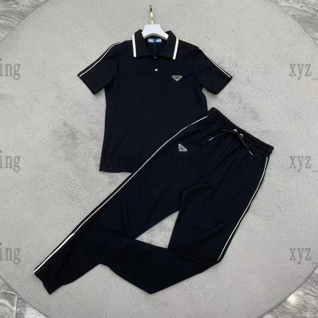 22ss womens summer long pant set sports wear short t-shirts womens pra logo t shirts pants sets brand designer tracksuits Polo tops casual trousers elastic waist coats, 05
22ss womens summer long pant set sports wear short t-shirts womens pra logo t shirts pants sets brand designer tracksuits Polo tops casual trousers elastic waist coats, 05