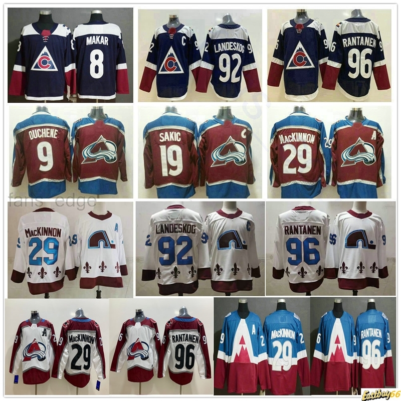 2021 Reverse Retro White Colorado Avalanche Cale Makar Joe Sakic Nathan Mackinnon Gabriel Landeskog Mikko Rantanen Blue Red Hockey Jerseys, Black;red
2021 Reverse Retro White Colorado Avalanche Cale Makar Joe Sakic Nathan Mackinnon Gabriel Landeskog Mikko Rantanen Blue Red Hockey Jerseys, Black;red