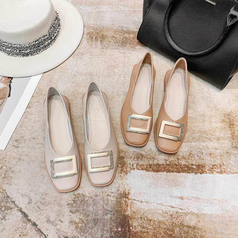 Dress Shoes Doudou shoes small fragrance fashion granny Korean versatile square head single women flat bottom 888-23 7WNQ, 1# shoe box
Dress Shoes Doudou shoes small fragrance fashion granny Korean versatile square head single women flat bottom 888-23 7WNQ, 1# shoe box