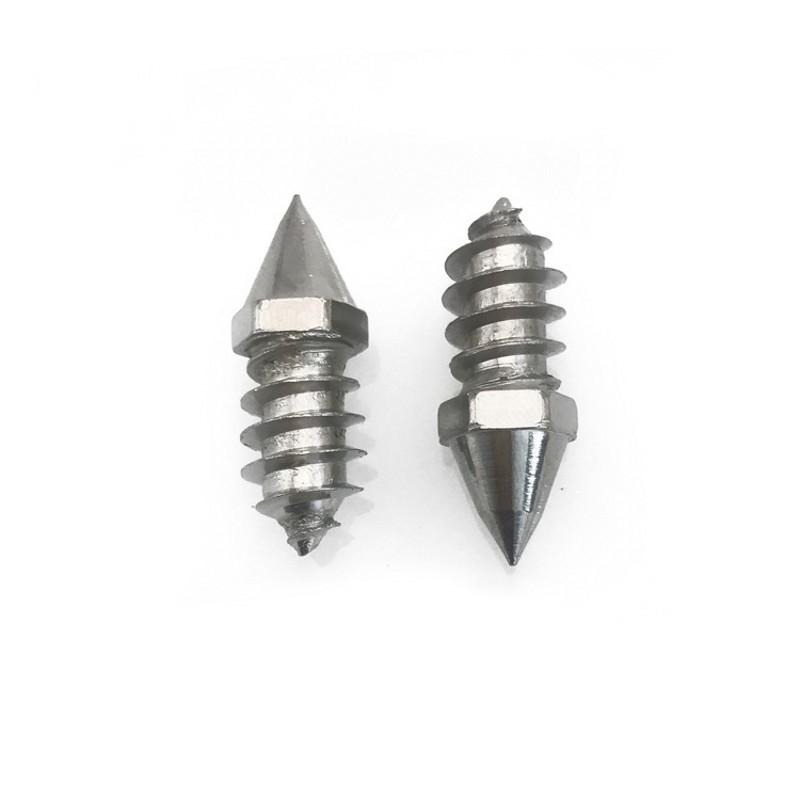 10Pcs Car Alloy Studs Anti-Slip Screws Nails Auto Motorcycle Bike Truck Off-road Tyre Anti-ice Spikes Snow Sole Tire Cleats
