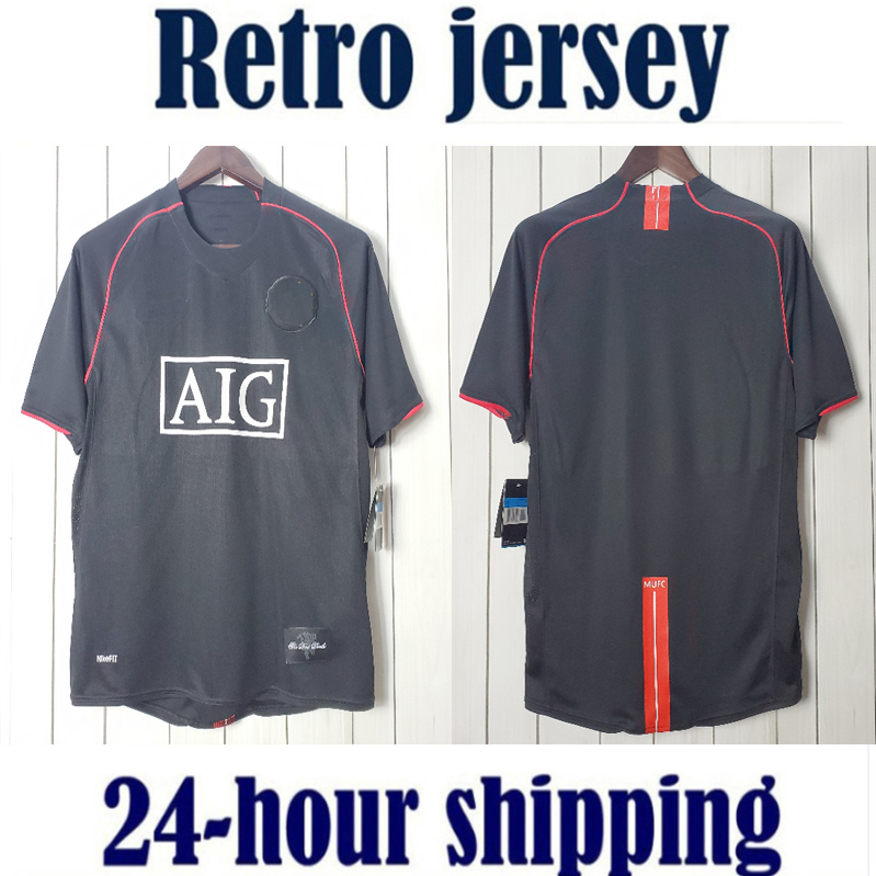 2007 2008 Manchester 0708 retro man utd United soccer jerseys Maillot Foot Camiseta Fútbol, Black;yellow
2007 2008 Manchester 0708 retro man utd United soccer jerseys Maillot Foot Camiseta Fútbol, Black;yellow